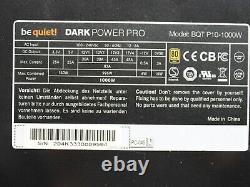 1000W Be Quiet! DARK POWER PRO P10 80+ Gold Modular Power Supply