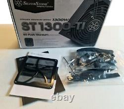 1300W SilverStone Strider Titanium ST1300-TI Modular SLI/CrossFire gaming PSU