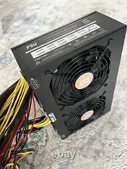 3600W ATX PSU Power Supply 180-240V 12 Cards Rig For Mining and more