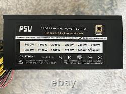 3600W ATX PSU Power Supply 180-240V 12 Cards Rig For Mining and more