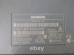 6es74070ka010aa0 Siemens 6es7407-0ka01-0aa0 / Power Supply Used