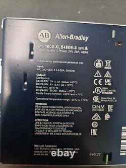 Allen Bradley 1606-XLS480E-3 Series A Performance Power Supply. 2