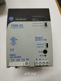 Allen Bradley 1606-xle240e-3 Output Dc24v/10a Power Supply (l42)