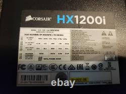 CORSAIR HX1200i 1200 WATT ATX POWER SUPPLY 80+ PLATINUM BOXED / WORKING / TESTED