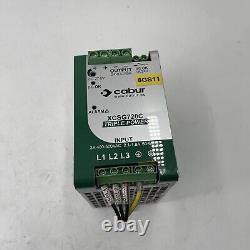 Cabur XCSG720C 3x 400-500 VAC, 24VDC Output 3 Phase Triple Power Supply Used