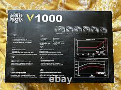 Cooler Master V1000 PSU 80+ PLUS Gold CERTIFIED 1000W ATX POWER SUPPLY MODULAR