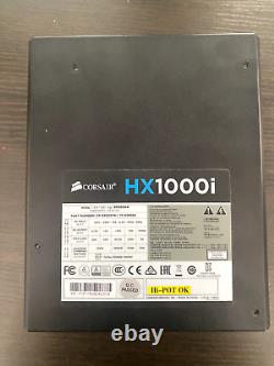 Corsair HX1000i 1000W 80PLUS Platinum ATX Power Supply ALL CABLES INCLUDED