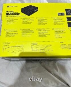 Corsair RM1000X Modular Power Supply PSU -Excellent Condition 80+ Gold Rated