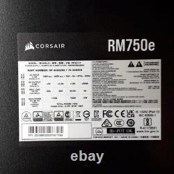 Corsair RM750e, Fully modular ATX power supply. ONLY USED FOR 1 MONTH