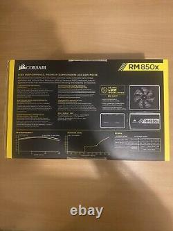 Corsair RM850x Power Supply Gold with CableMod PRO ModMesh C-Series Kit White