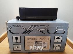 Cyrus PSX-R Power Supply Smooth Black Excellent used Condition Boxed