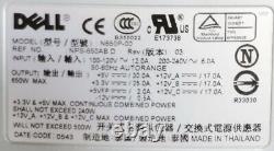 Dell 650w N650AB D PD144 0PD144 Power Supply Unit / PSU Tested