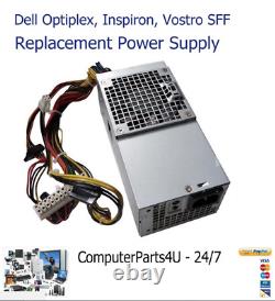 Dell FY9H3 Optiplex, Inspiron, Vostro SFF Slimline 250W Replacement Power Supply
