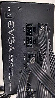 EVGA 650 GQ 210-GQ-0650-V1 80+ GOLD 650W Modular EVGA ECO Mode Power Supply