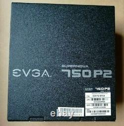 EVGA SuperNOVA 750 P2 Modular Power Supply Unit 80+ Platinum 750W PSU Low Energy