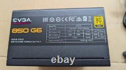 EVGA Supernova 850 G6 Power Supply 80 Plus Gold 850W Fully Modular Eco Mode FDB