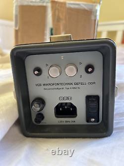 Gefell N 692 Microphone Power Supply with Cables (MV69x, PM860, UM70, PM750)