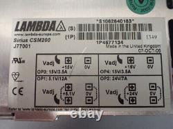 J77001 Lambda J77001 / Sirius CSM200 J77001 Power Supply Used