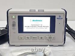 Medtronic Capnostream 35 Portable CO2+SpO2 Monitor+Power Supply, Calibrated REF3