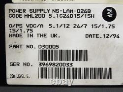 Omega MML200 Coutant Lambda Power Supply NS-LAM-026B D30005