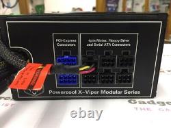 Power Cool Gaming Modular Power Supply Model PCB-500BKMOD 550W 80+ Bronze