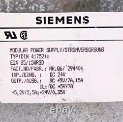 Power Supply 6ES5951-7ND12-C Siemens 24VDC Used