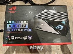 ROG THOR 1000W Platinum II Power Supply with Display