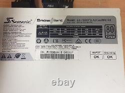 Seasonic Snow Silent Switching Power Supply White Unit Only SNOW