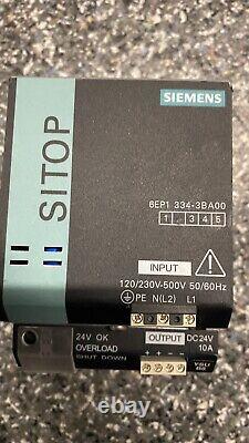 Siemens 6ep1334-3ba00 Used Sitop Modular Power Supply