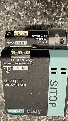 Siemens 6ep1334-3ba00 Used Sitop Modular Power Supply