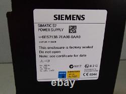 Siemens 6es71387ea000aa0 Power Supply Used