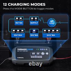 TOPDON T30000 Car Stable Power Supply & Voltage Stabilizer for ECU Pro-gramming