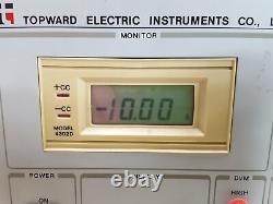 Topward Electric Instruments TPS-4000D Series Tracking DC Power Supply Lab