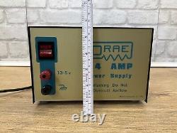 Vintage DRAE 24 Amp 24a Linear Power Supply For CB Radio Comms Equipment