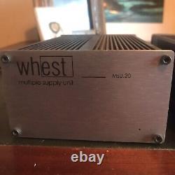 Whest ps20 phono stage and msu20 power supply
